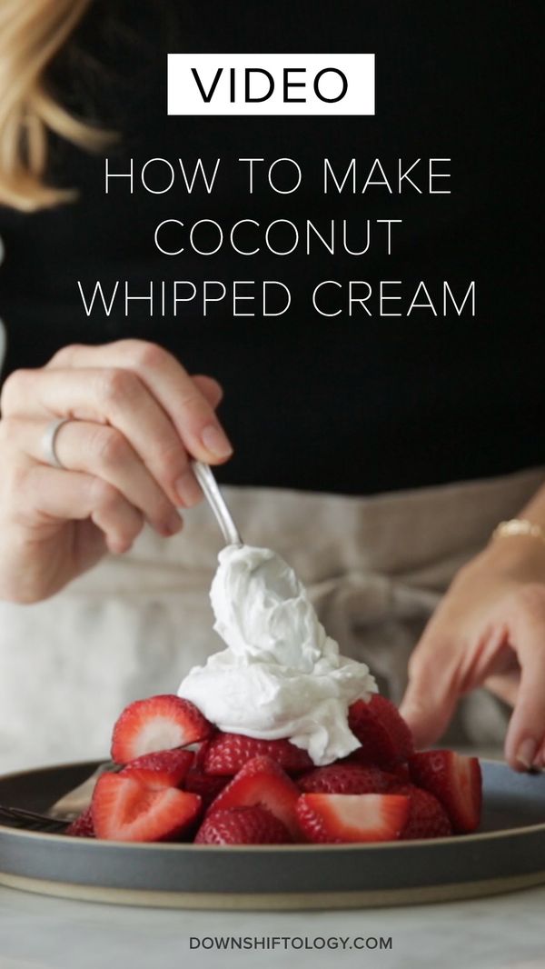 Video: How to Make Coconut Whipped Cream