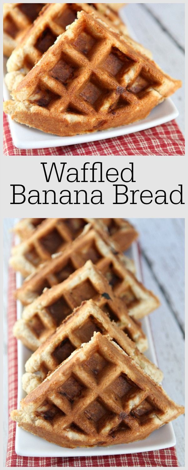 Waffled Banana Bread