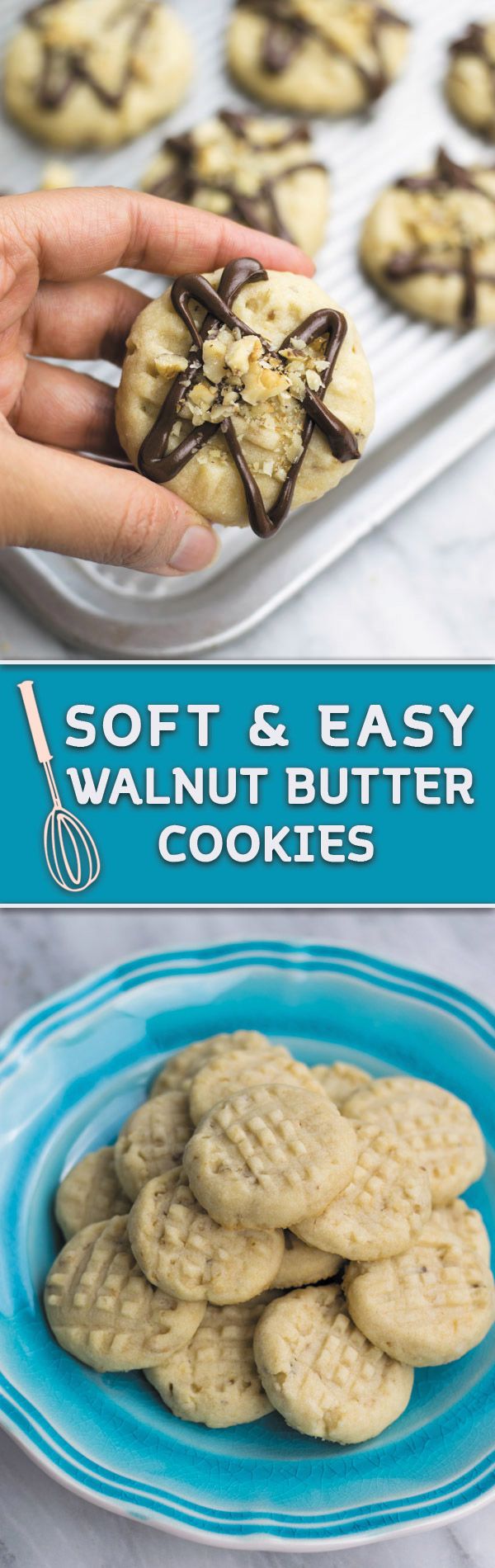 Walnut Butter Cookies