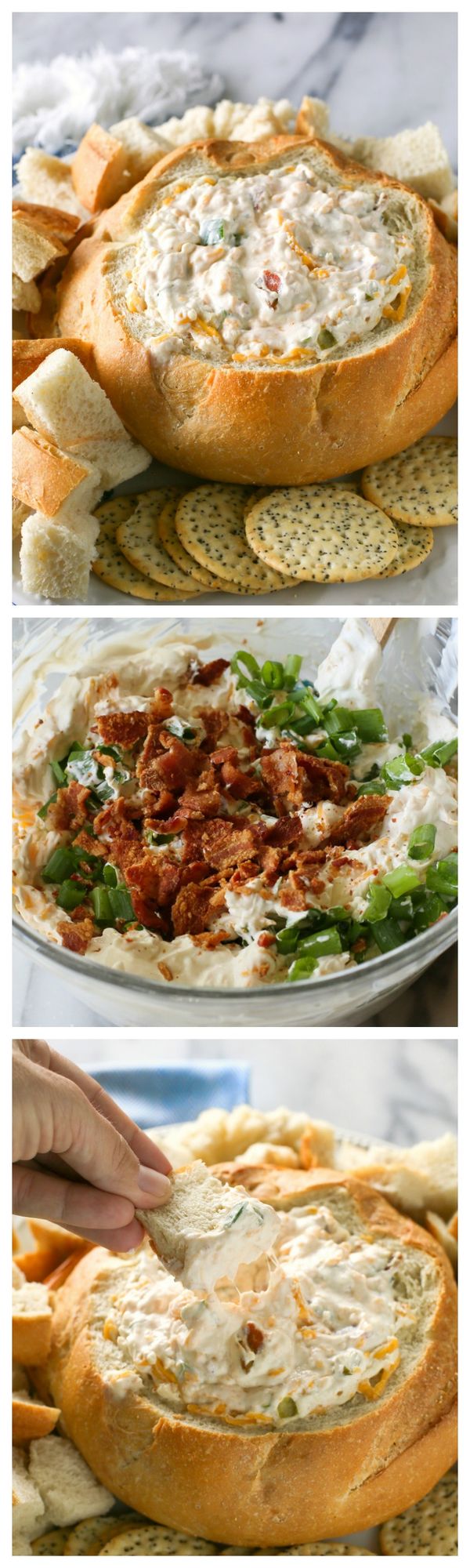 Warm Bacon Cheese Dip