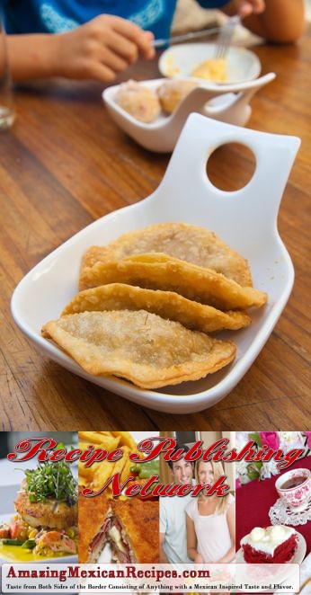 Warm Caramel Apple Empanadas