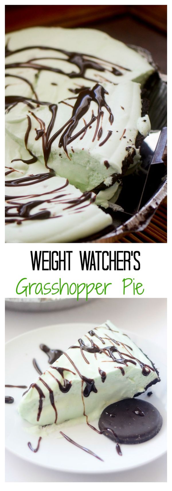 Weight Watcher's Frozen Grasshopper Pie