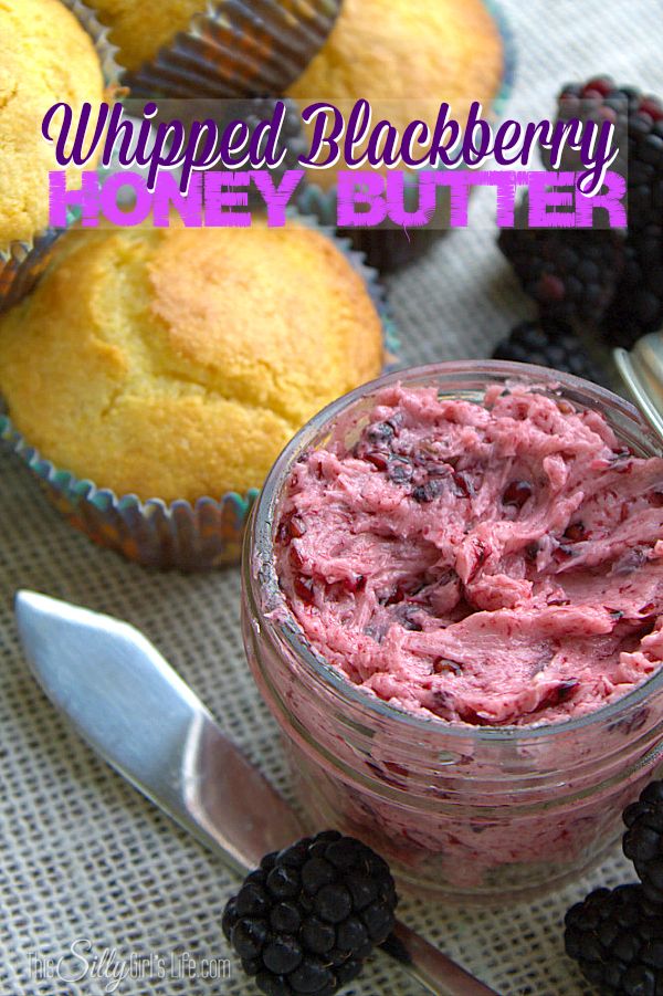 Whipped Blackberry Honey Butter