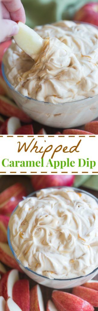 Whipped Caramel Apple Dip