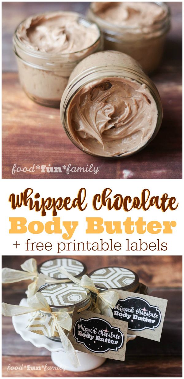 Whipped Chocolate Body Butter