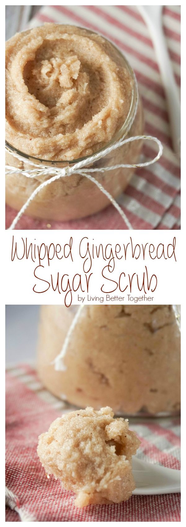 Whipped Gingerbread Sugar Scrub