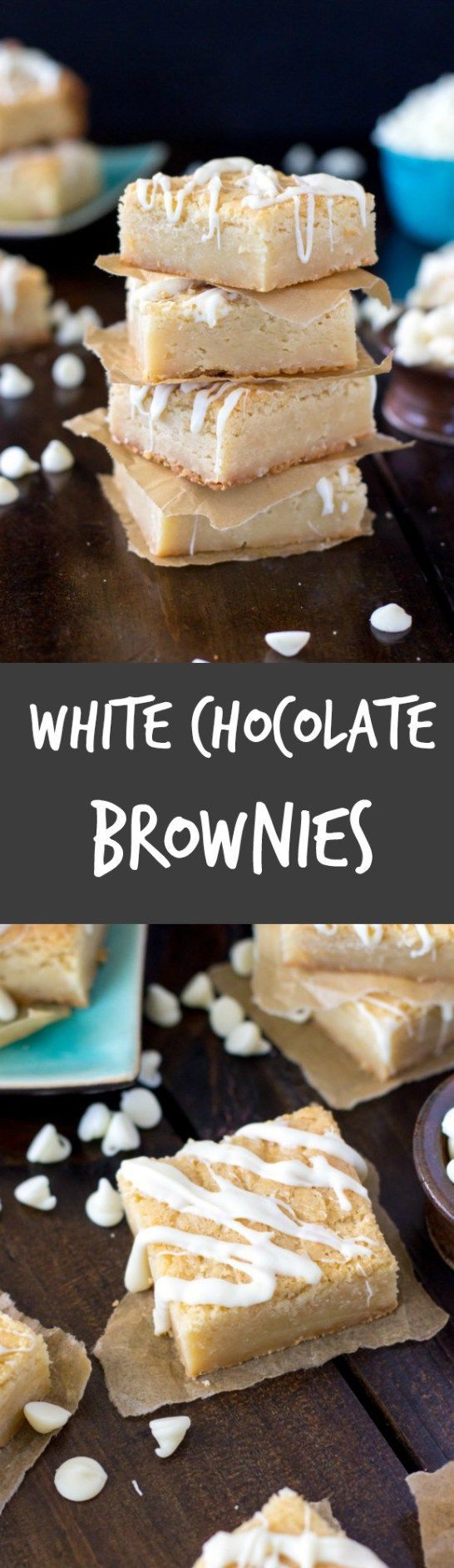 White Chocolate Brownies (Blondies