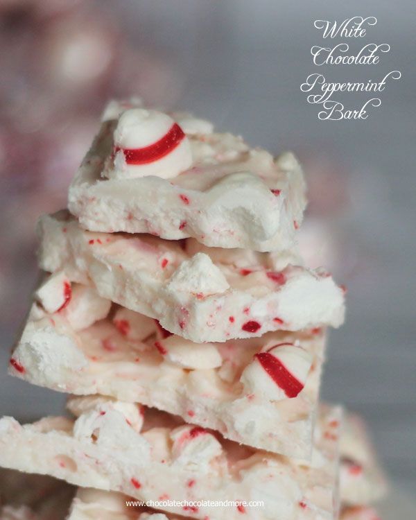 White Chocolate Peppermint Bark