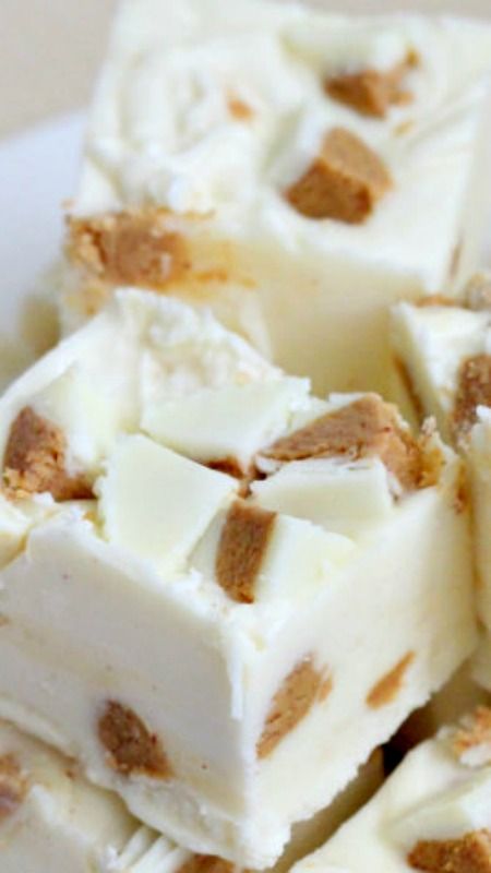 White Chocolate Reeses Fudge