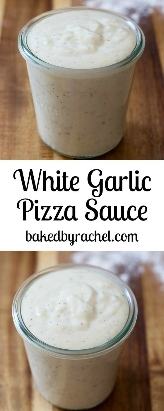 White Garlic Pizza Sauce