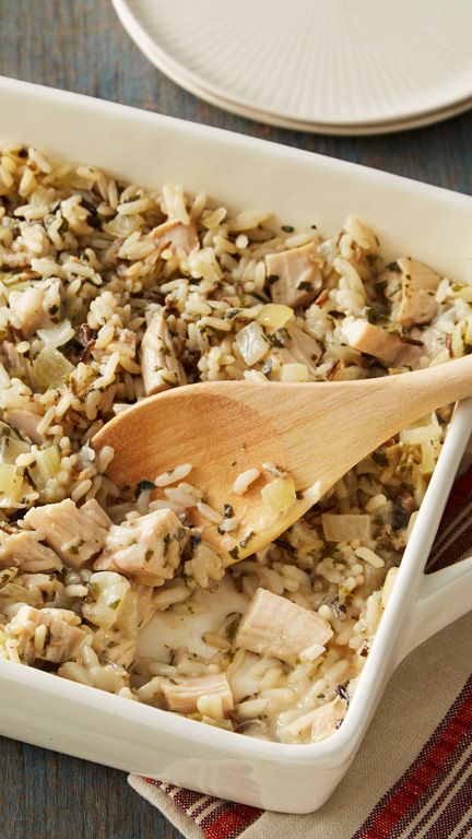 Wild Rice and Turkey Casserole