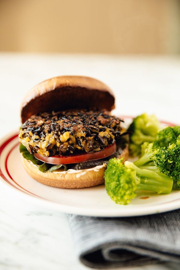 Wild Rice Burgers