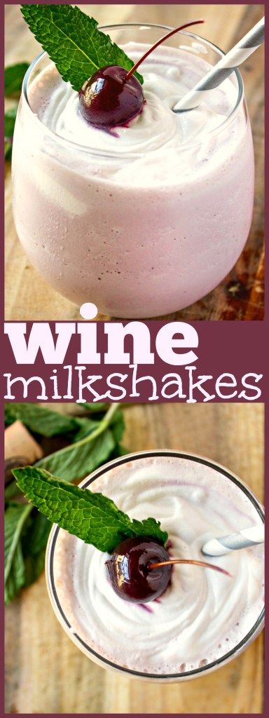 Wine Milkshakes