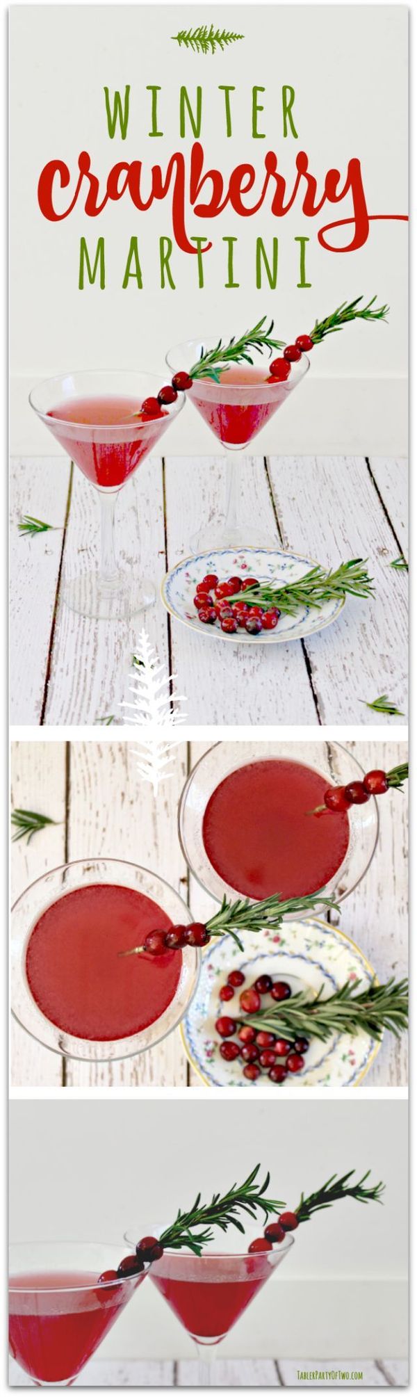 Winter Cranberry Martini