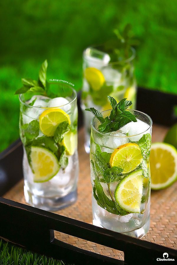 Zero Calorie Virgin Mojito