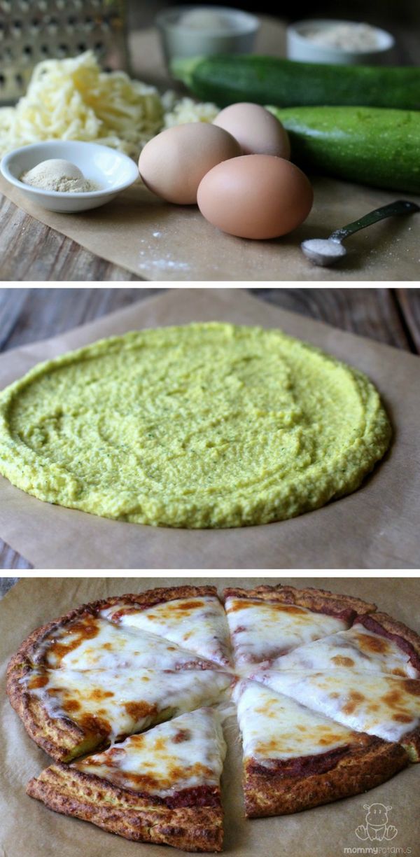 Zucchini Pizza Crust