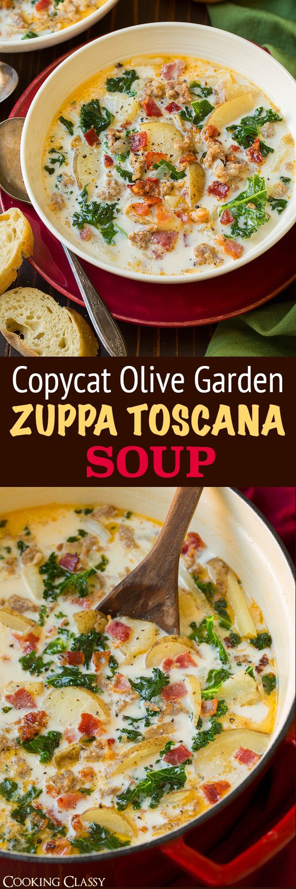 Zuppa Toscana Soup (Olive Garden Copycat