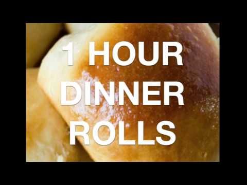 1 Hour Soft & Fluffy Dinner Rolls