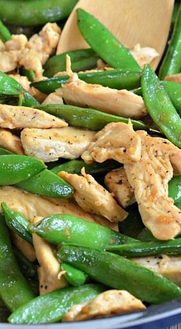 10 Minute Lemon Chicken Stir-Fry