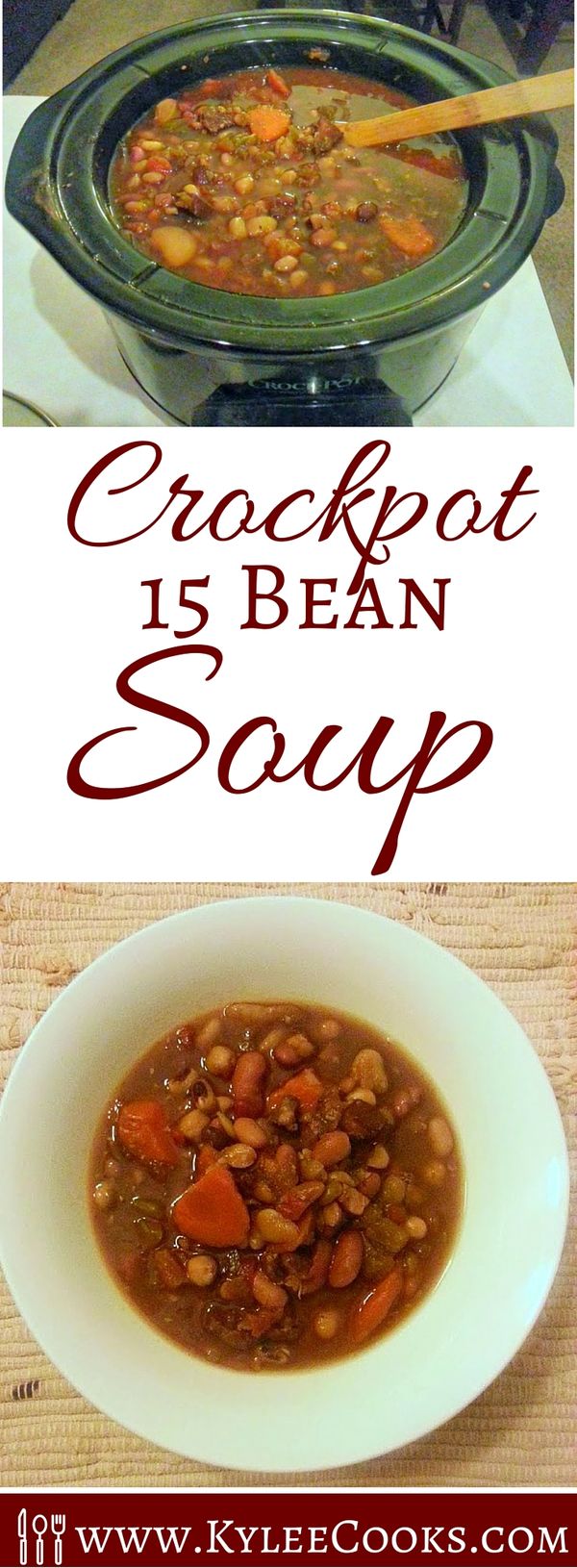 15 Bean Soup (Crockpot