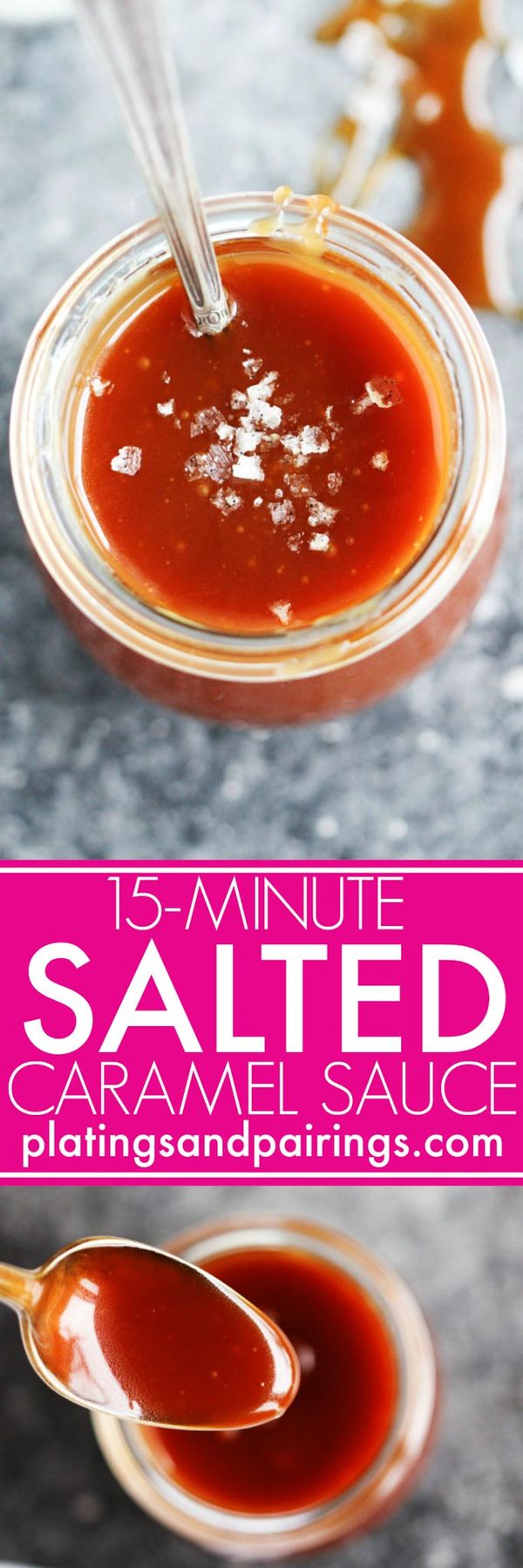 15 Minute Salted Caramel Sauce