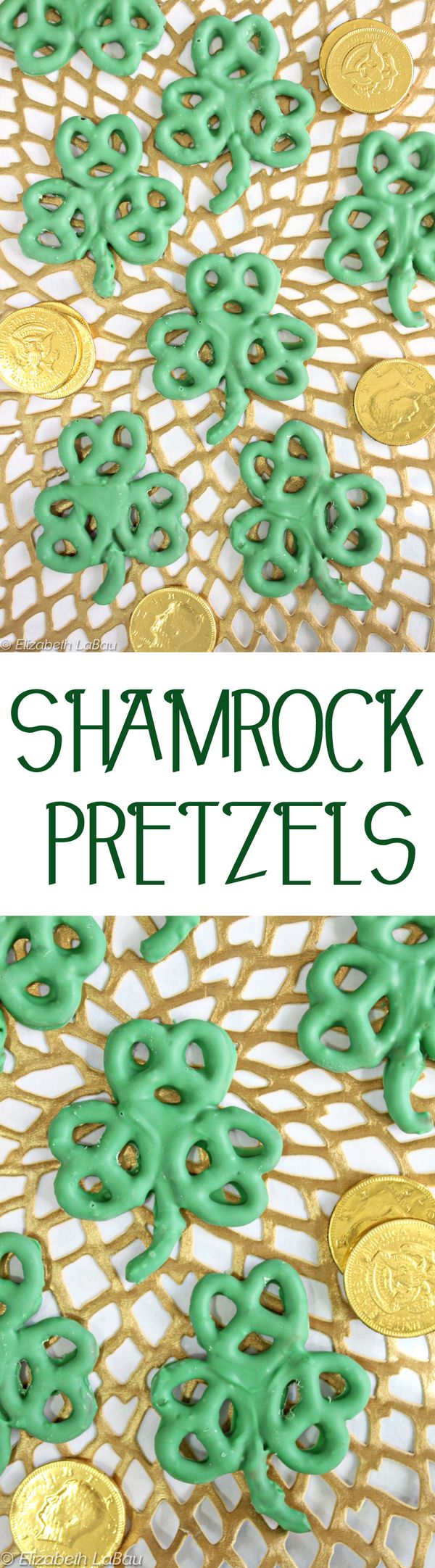 2-Ingredient Shamrock Pretzels