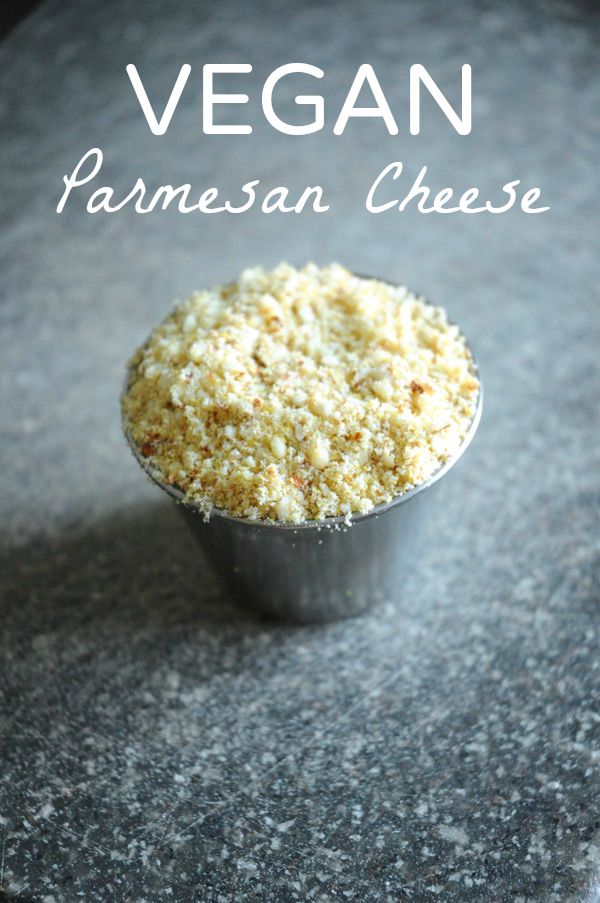 2 Minute Vegan Parmesan Cheese