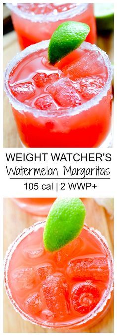 2 Point Watermelon Margaritas