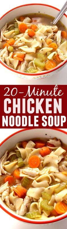 20-Minute Chicken Noodle Soup