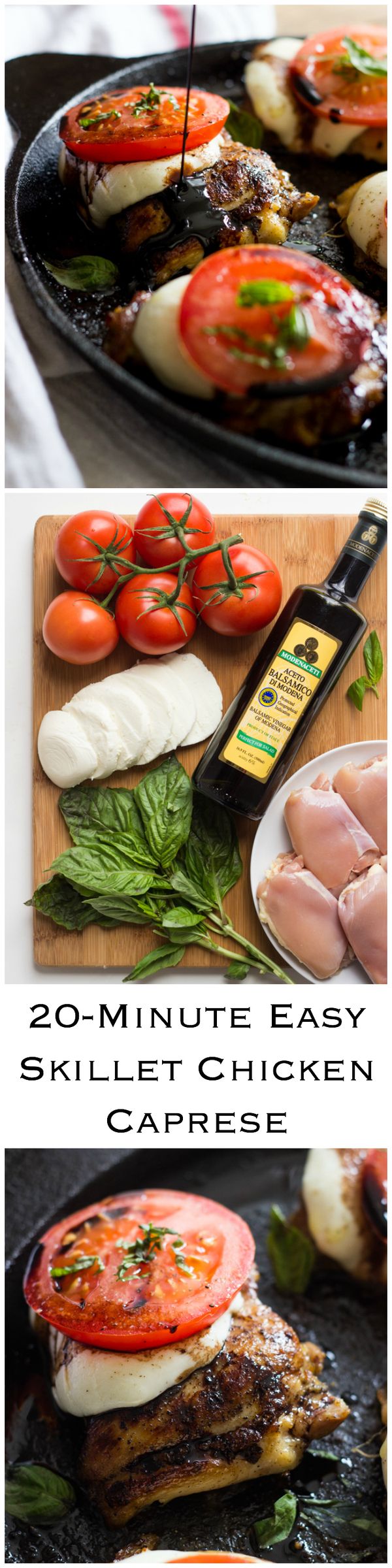 20-Minute Easy Skillet Chicken Caprese