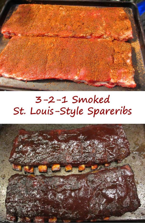 3-2-1 Smoked St. Louis-Style Spareribs