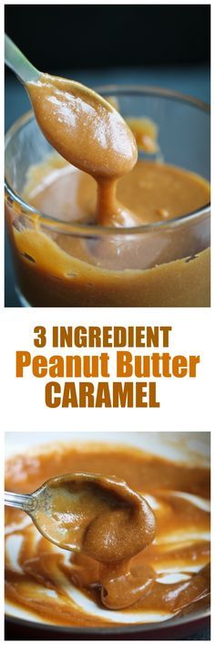 3 Ingredient Peanut Butter Caramel