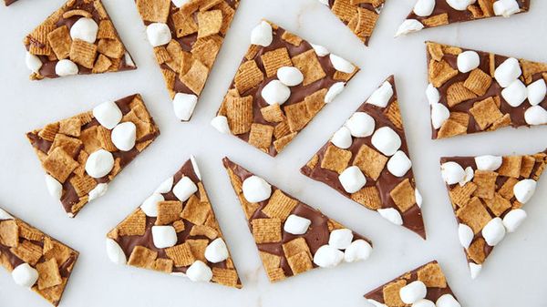 3-Ingredient S’mores Bark