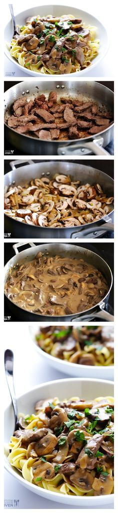 30-Minute Beef Stroganoff