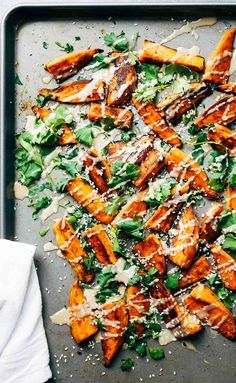 30 Minute Sesame Roasted Sweet Potatoes