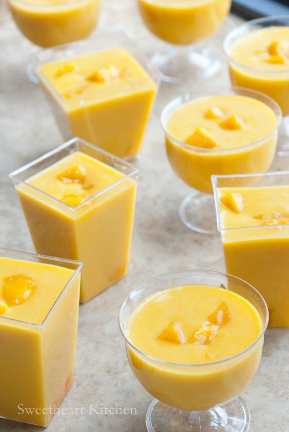 芒果布甸 Mango Pudding