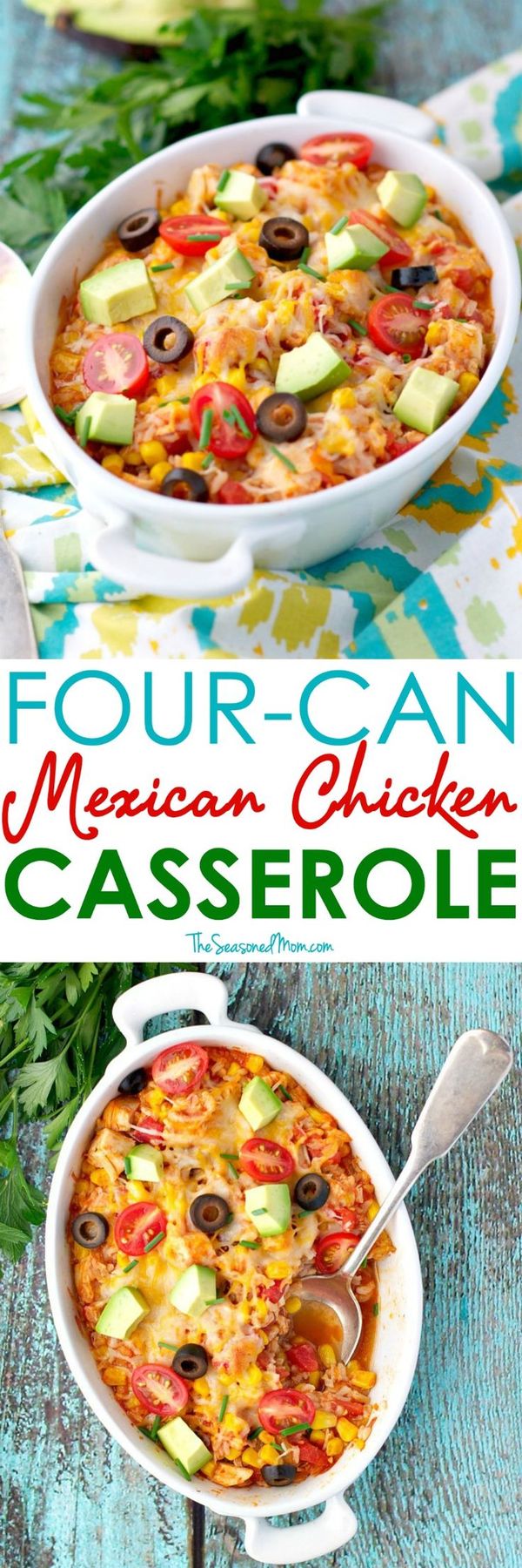 4 Can Mexican Chicken Casserole