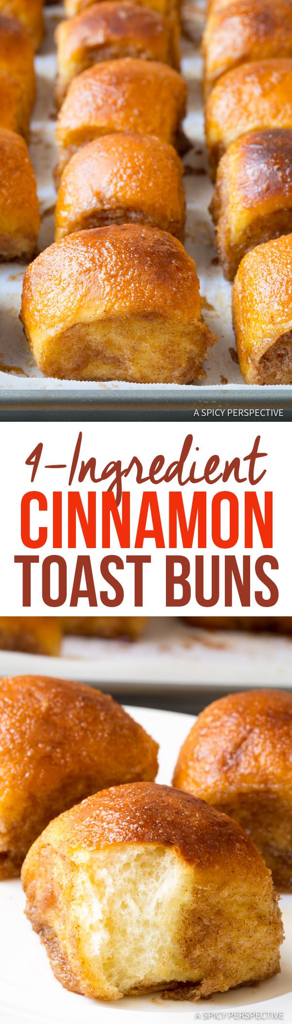 4-Ingredient Cinnamon Toast Buns