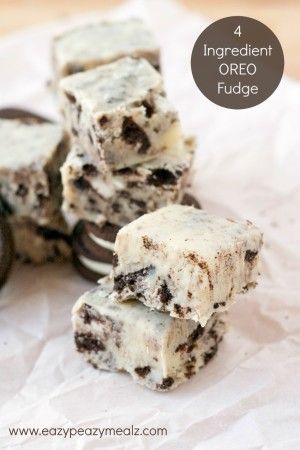 4 ingredient OREO Fudge