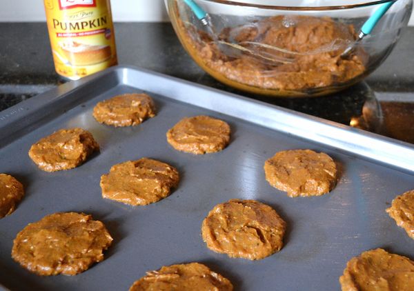 40-Calorie Pumpkin Protein Cookies