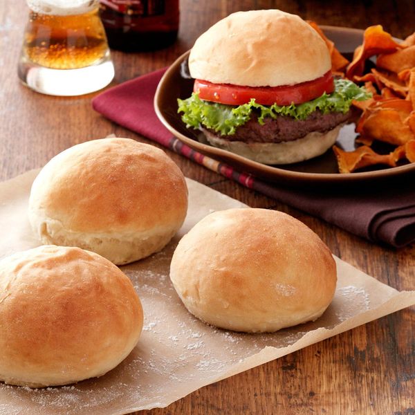 40-Minute Hamburger Buns