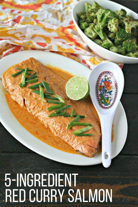 5-Ingredient Red Curry Salmon