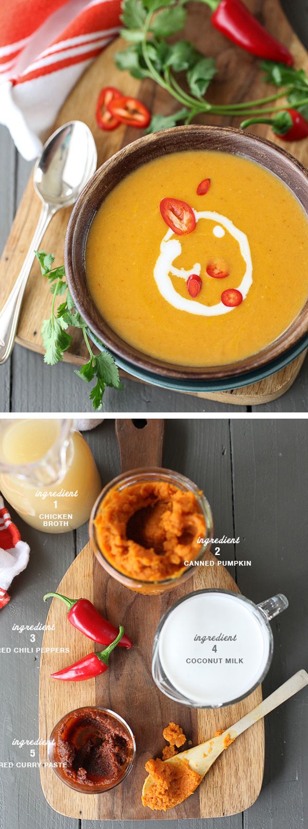 5 Ingredient Thai Pumpkin Soup