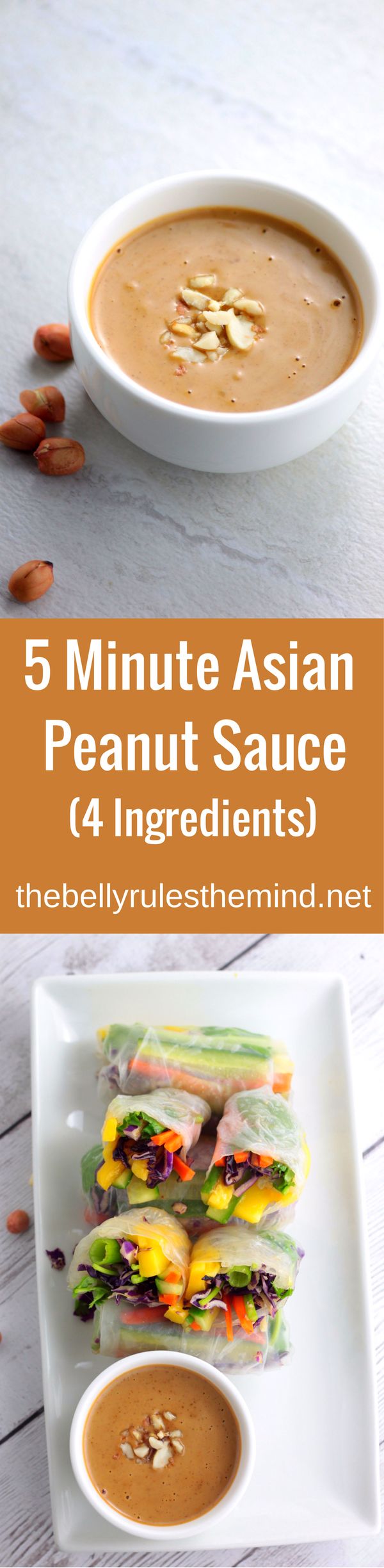 5 minute Asian Peanut Sauce