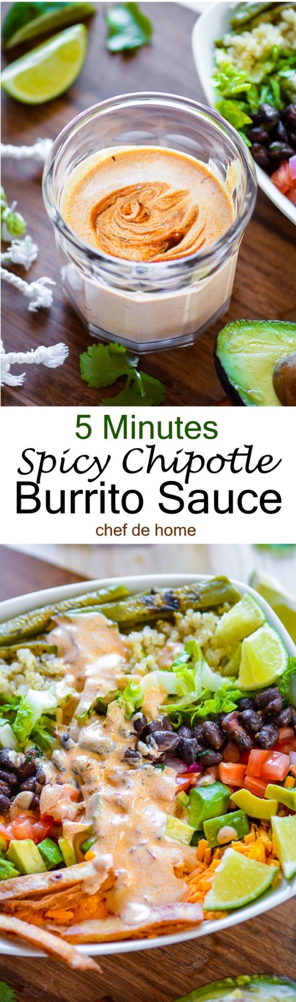 5 Minutes Chipotle Burrito Sauce