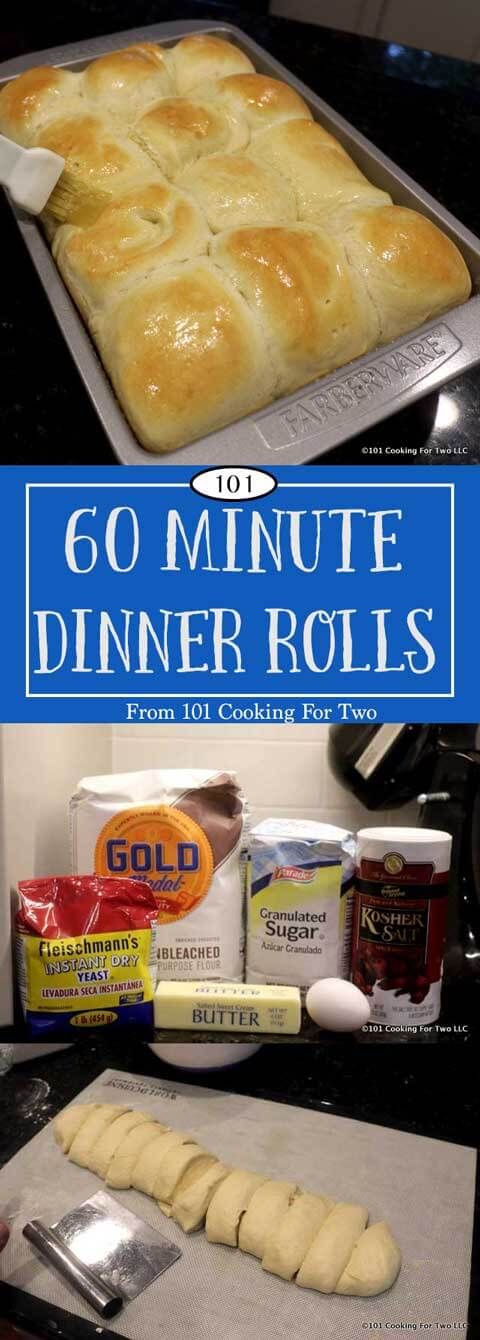 60 Minute Dinner Rolls