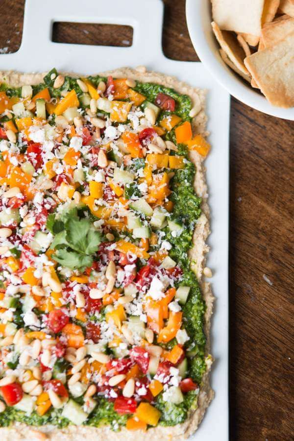 8 Layer Hummus Dip