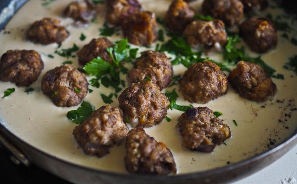 A Mid Winter's Swedish Dinner With Swedish Meatballs & Sides