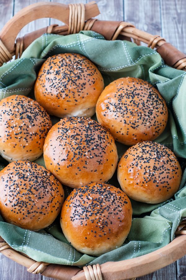 A Perfect Brioche Bun for Burgers