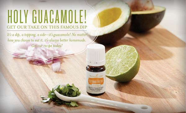 A Simple Guacamole Recipe from Young Living